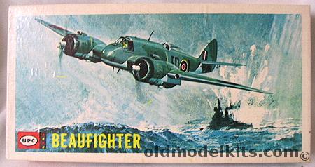 UPC 1/72 Bristol Beaufighter NF1/F6C/TF10 - 604 Sq F/Lt. Cunningham (14 kills) / Coastal Command 235 Sq / 227 Sq Malta 1942 P/O Schmidt (ex-Frog), 5104-100 plastic model kit